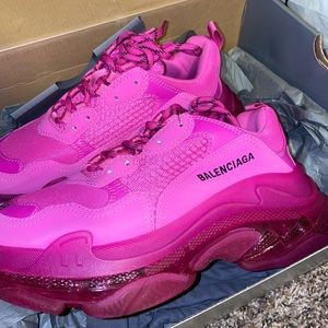 Authentic Balenciaga worn twice .